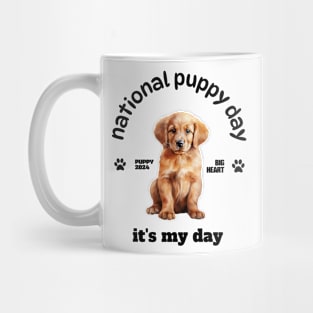 National Puppy Day Mug